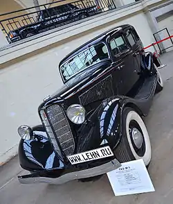GAZ-M1 in restauriertem Zustand (2014)