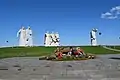 Denkmal der 28 Panfilowzy (1975),  Dubossekowo, Wolokolamski rajon
