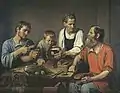 Bauernfamilie vor dem Mittagsmahl (1824)