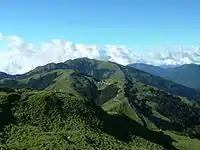 Blick auf den Hehuanshan