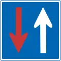 Vorrang vor dem Gegenverkehr
