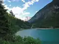 Mündung in den Stausee