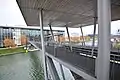Stadtbrücke über den Mittellandkanal zur Autostadt Wolfsburg