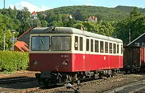 T 15 als 187 012 der HSB in Wernigerode Westerntor