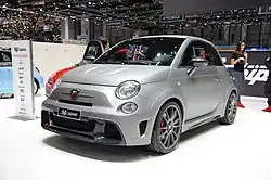 Abarth 695 Biposto anlässlich der Pressevorstellung am Genfer Auto-Salon 2014