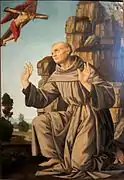 Lorenzo di Credi, Hl. Franz von Assisssi erhält die Stigmata
