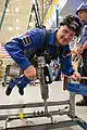 Alexander Gerst beim EVA-Training
