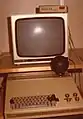 Ein audiovisuelles Computerterminal für blinde Programmierer (1979).