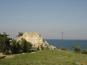 Byzantinische Ruinen von Pydna