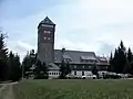 Aussichtsturm auf dem Berg Bärenstein