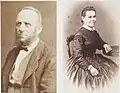 Die Eltern: Johann Rudolf und Pauline Bleuler