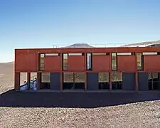 Fassade aus Sichtbeton