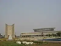 Parlamentsgebäude in Lomé, 2012