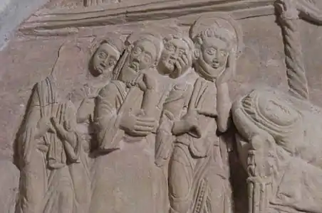 Detail der Entschlafung der Gottesmutter
