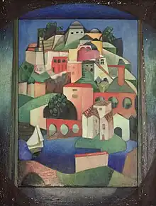 Francois Angiboult Le Papillon bleu, 1916–1917
