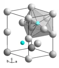 Kristallstruktur von Caesiumplatinid