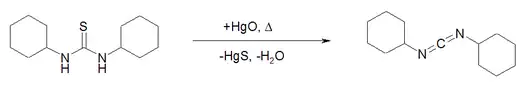 Synthese von Dicyclohexylcarbodiimid