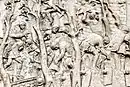 Römische Legionäre im Gebrauch der Dolabra als Axt