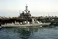 Hr. Ms. Jacob van Heemskerk neben der USS Ranger während der Operation Desert Shield