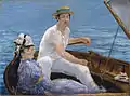 Édouard Manet:Im Boot, 1875