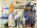 Loslösung (1894), Öl auf Leinwand, 115 × 150 cm, Munch-Museum Oslo