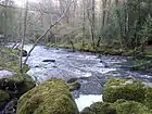 Der Fluss Ellé an der Gemeindegrenze