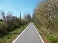 Kohlebahnradweg zwischen Ursprung und Mittelbach (2016)