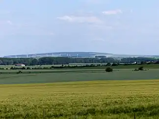 Der Große Fallstein von Nordwesten betrachtet