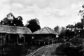 Erster Bahnhof der North Borneo Railway