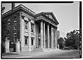 HABS-Photographie: First Bank of the United States, Philadelphia (Rand mit der HABS-Nummer)