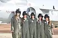 Fünf angehende IAF Pilotinnen 2011