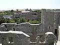 Yèvre-le-Châtel von der Burg aus gesehen