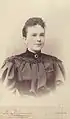 Franziska Gräfin Attems-Heiligenkreuz, später Attems-Gilleis, ca. 1885 in Meran