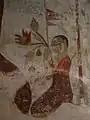 Fresko in Sulamani Temple