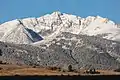 Neuschnee auf dem Electric Peak im Herbst