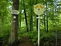Weg zum Bismarck-Museum und Garten der Schmetterlinge