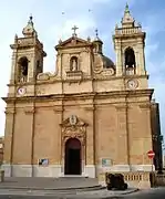 Kirche Mariä Himmelfahrt in Żebbuġ, erbaut 1690–1726
