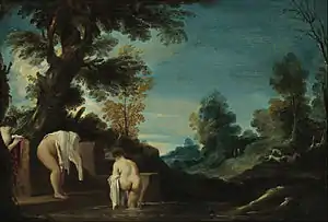 Das Bad der Diana (Il Guercino)