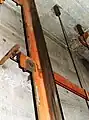 Führungsschiene mit Klemmplatten-Befestigung
