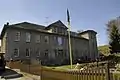 Das Herrenhaus (Nordostseite) mit …