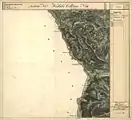 Der Westen von Modriach in der Franziszeischen Landesaufnahme, ca. 1835