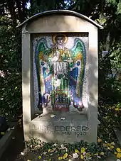 Grabmal Luise Ederer, um 1920