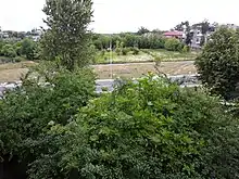 Blick auf die frühere Altstadt von Heiligenbeil (Richtung Markt/Rathaus)