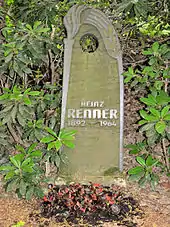 Ehrengrab des Essener Oberbürgermeisters Heinz Renner