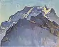 Ferdinand Hodler: Jungfrauenmassiv und Schwarzmönch (1911)