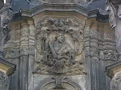 Judas Thaddäus, Dreifaltigkeitssäule, Olmütz