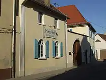 Bis 2017 genutzte „Vinothek Hubertushof“ …