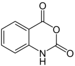 Strukturformel von Isatosäureanhydrid