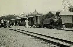Bahnhof von Langsa, 1914