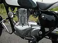 Motorblock von links
